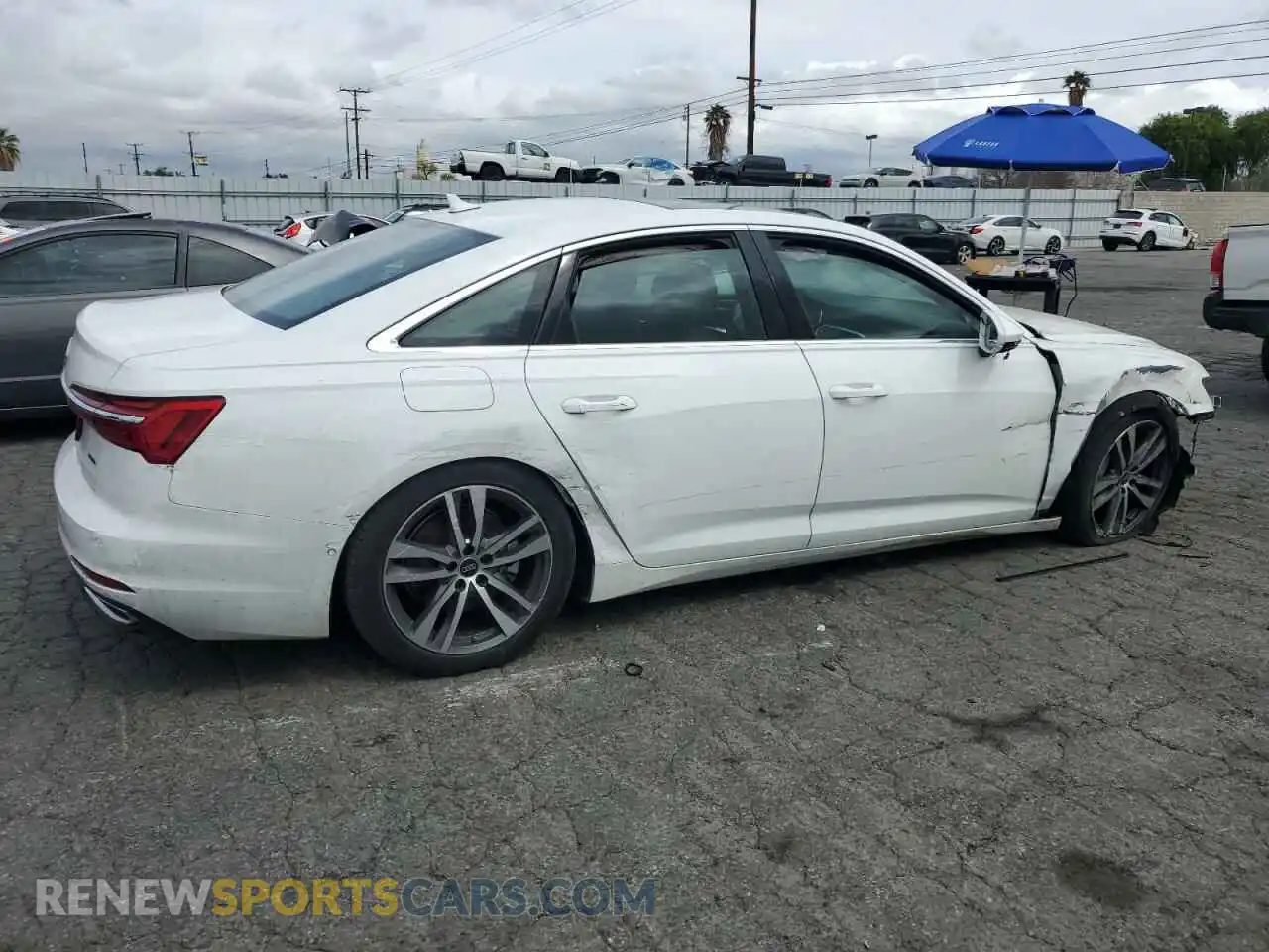 3 fotografías del automóvil dañado WAUD3BF2XPN018657 AUDI A6 2023