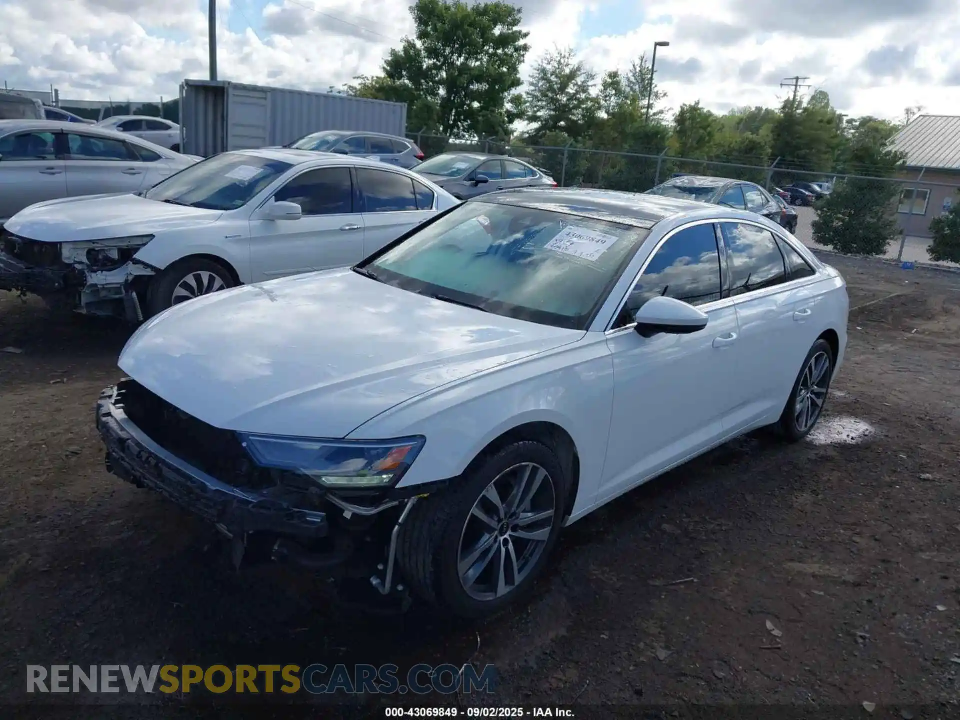 2 Photograph of a damaged car WAUD3BF2XPN018769 AUDI A6 2023