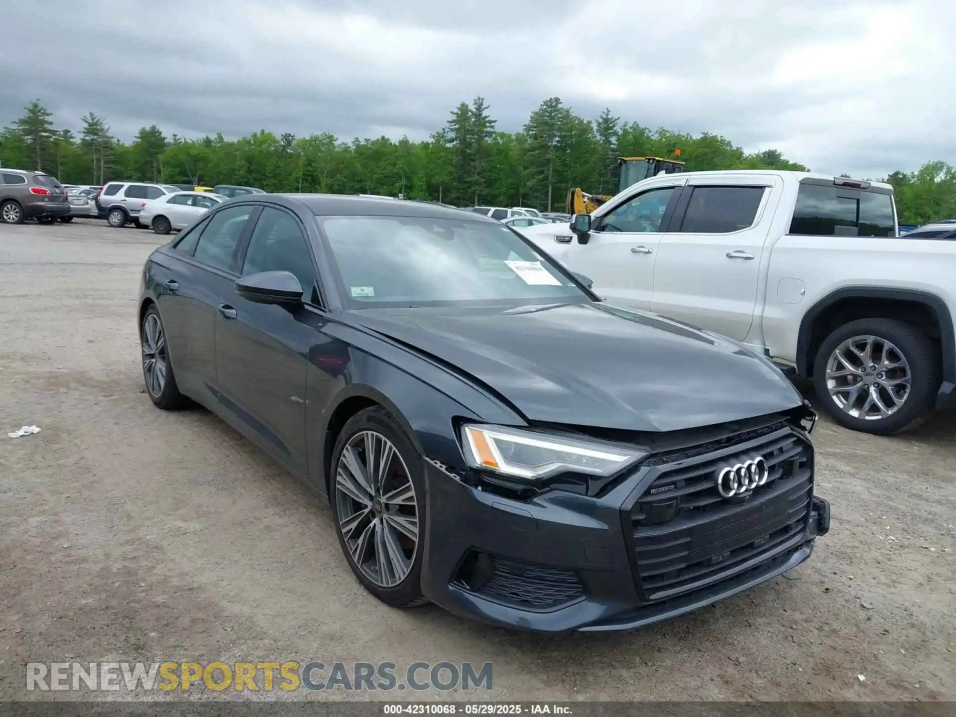 1 Photograph of a damaged car WAUE3BF20PN089872 AUDI A6 2023