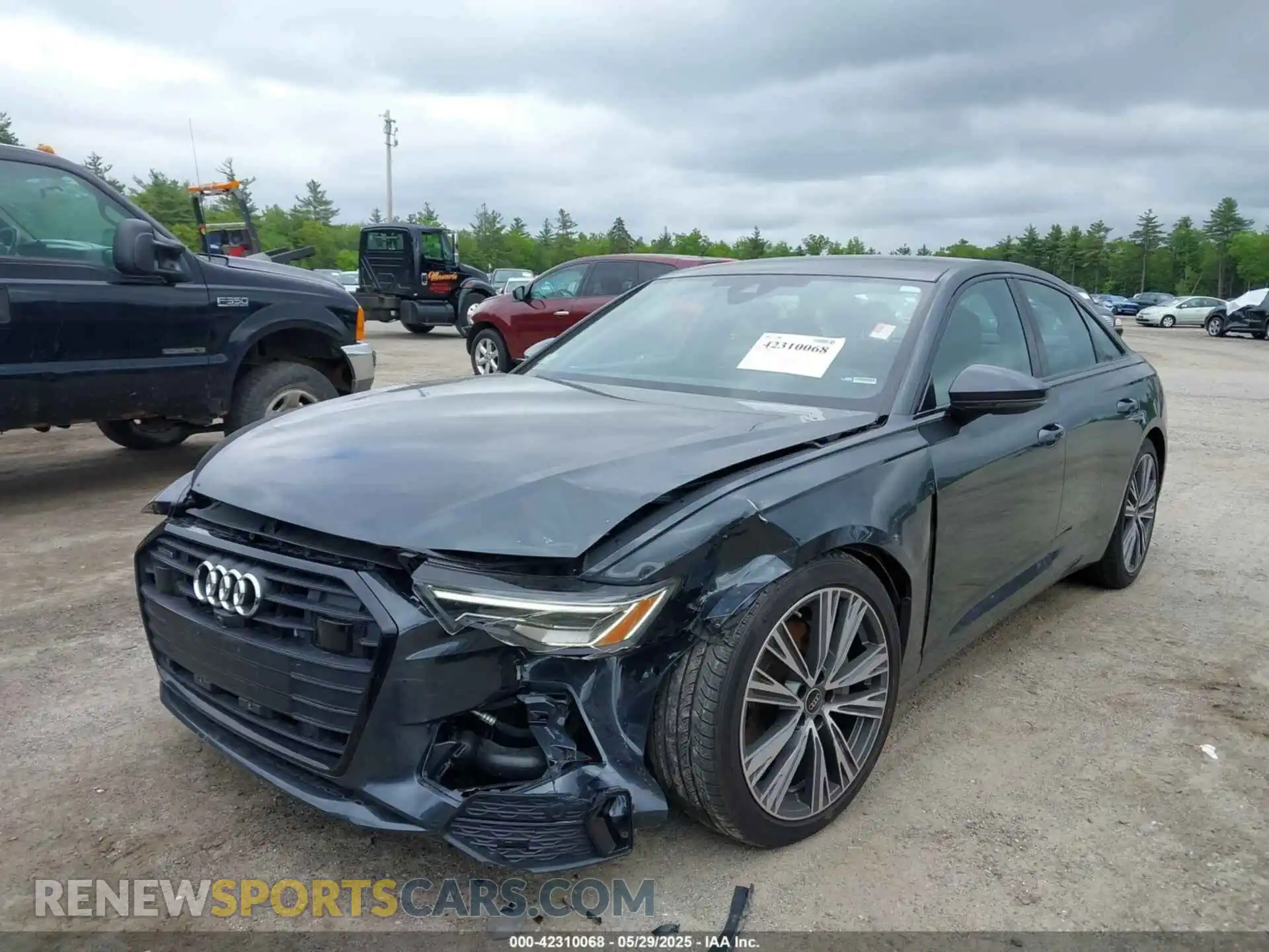2 Photograph of a damaged car WAUE3BF20PN089872 AUDI A6 2023