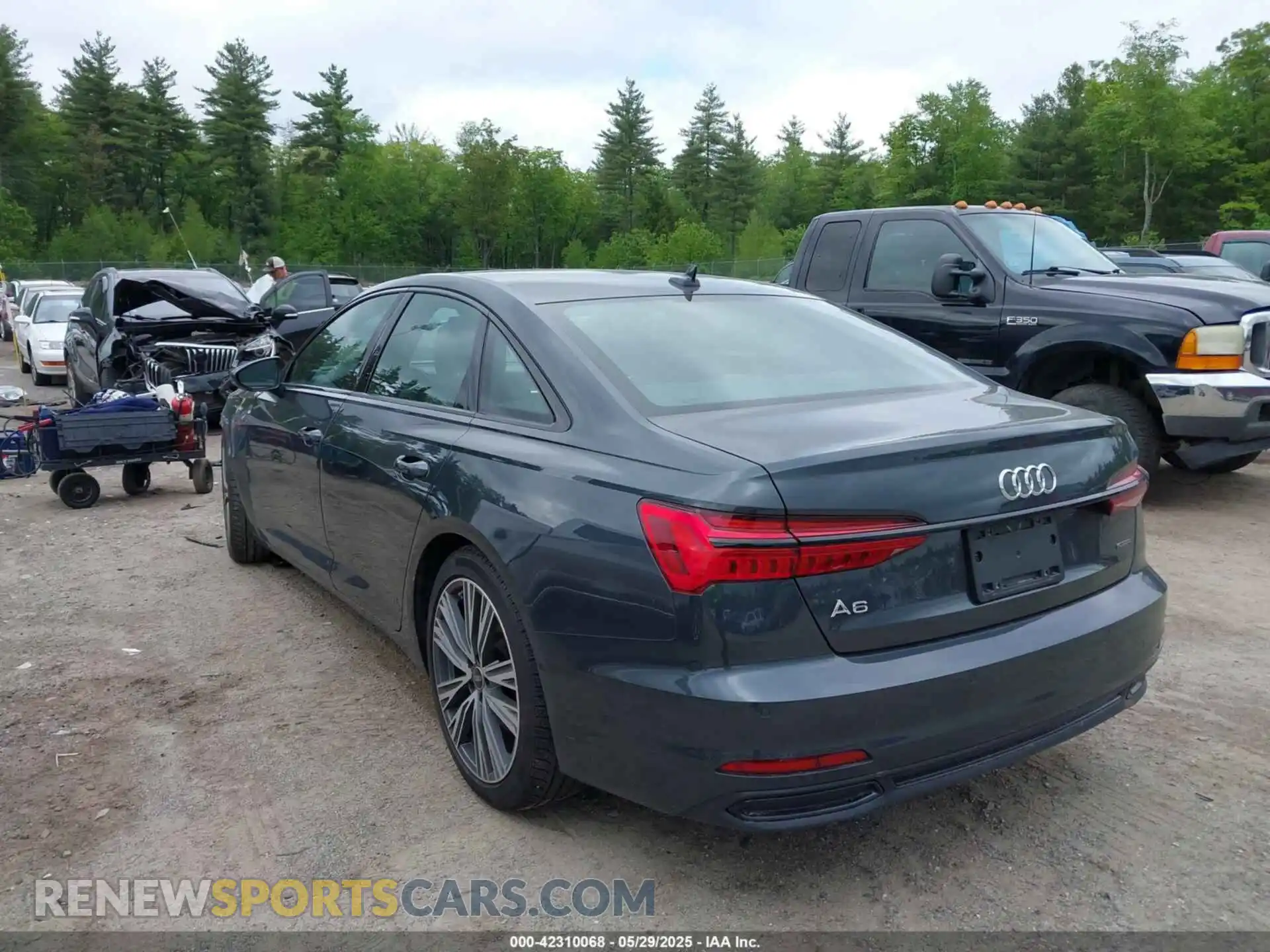 3 Photograph of a damaged car WAUE3BF20PN089872 AUDI A6 2023