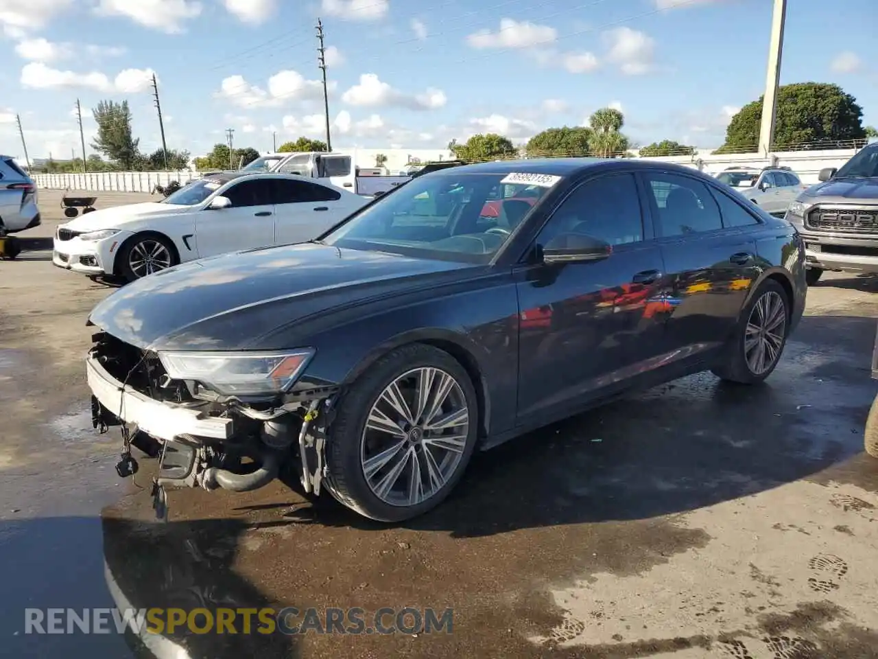 1 Photograph of a damaged car WAUE3BF21PN037330 AUDI A6 2023