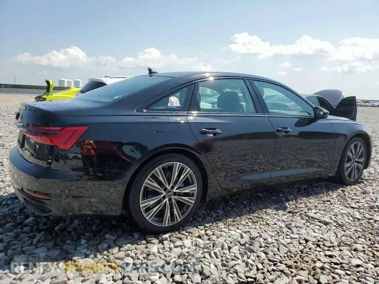 3 fotografías del automóvil dañado WAUE3BF23PN070443 AUDI A6 2023