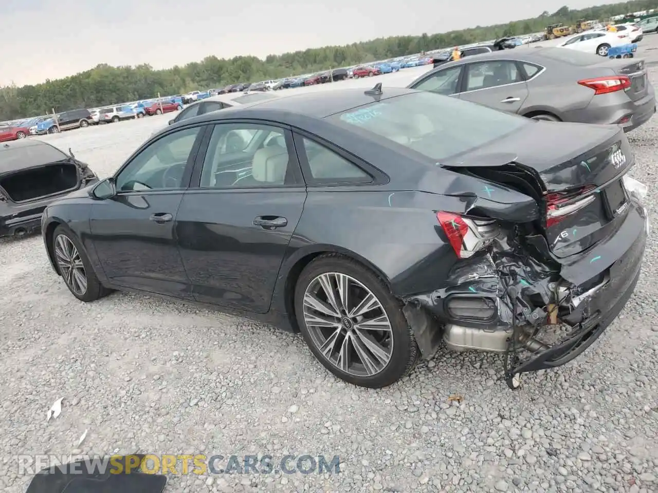 2 Photograph of a damaged car WAUE3BF27PN088315 AUDI A6 2023