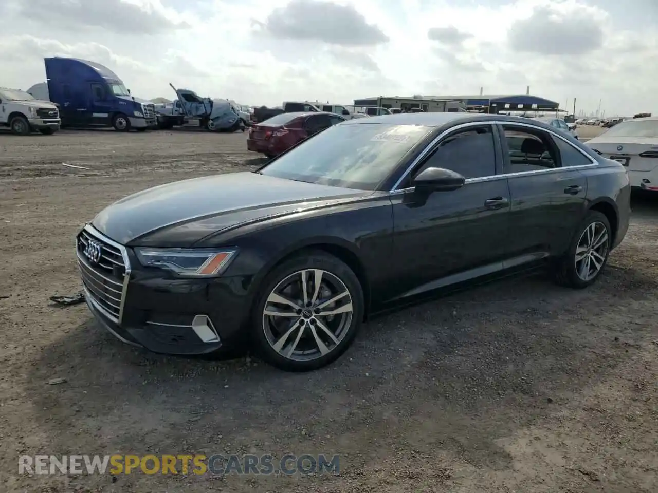 1 Photograph of a damaged car WAUE3BF28PN093250 AUDI A6 2023