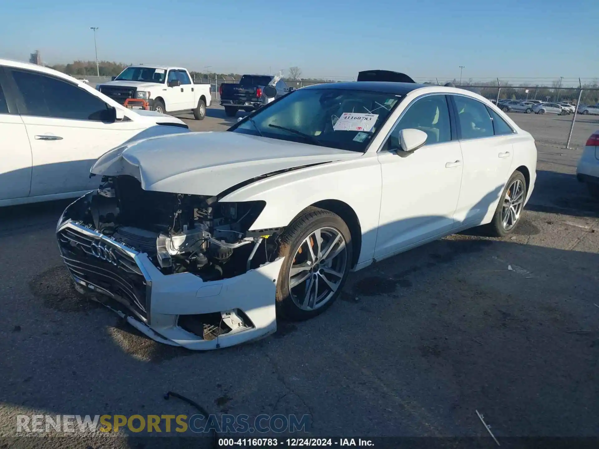 2 Photograph of a damaged car WAUE3BF29PN090745 AUDI A6 2023