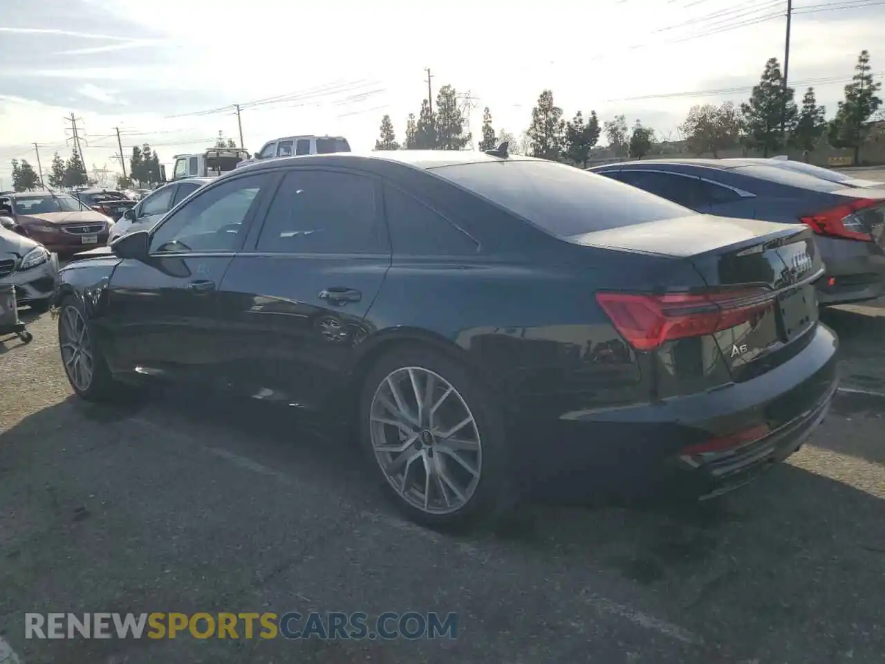 2 Photograph of a damaged car WAUM2BF26PN044496 AUDI A6 2023