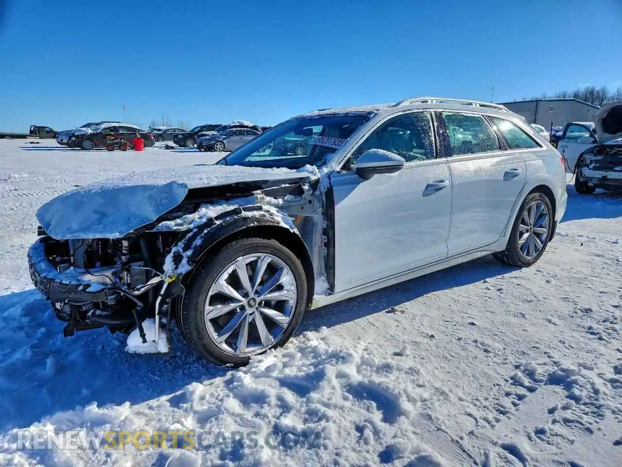 1 Photograph of a damaged car WAU72BF22RN019840 AUDI A6 2024
