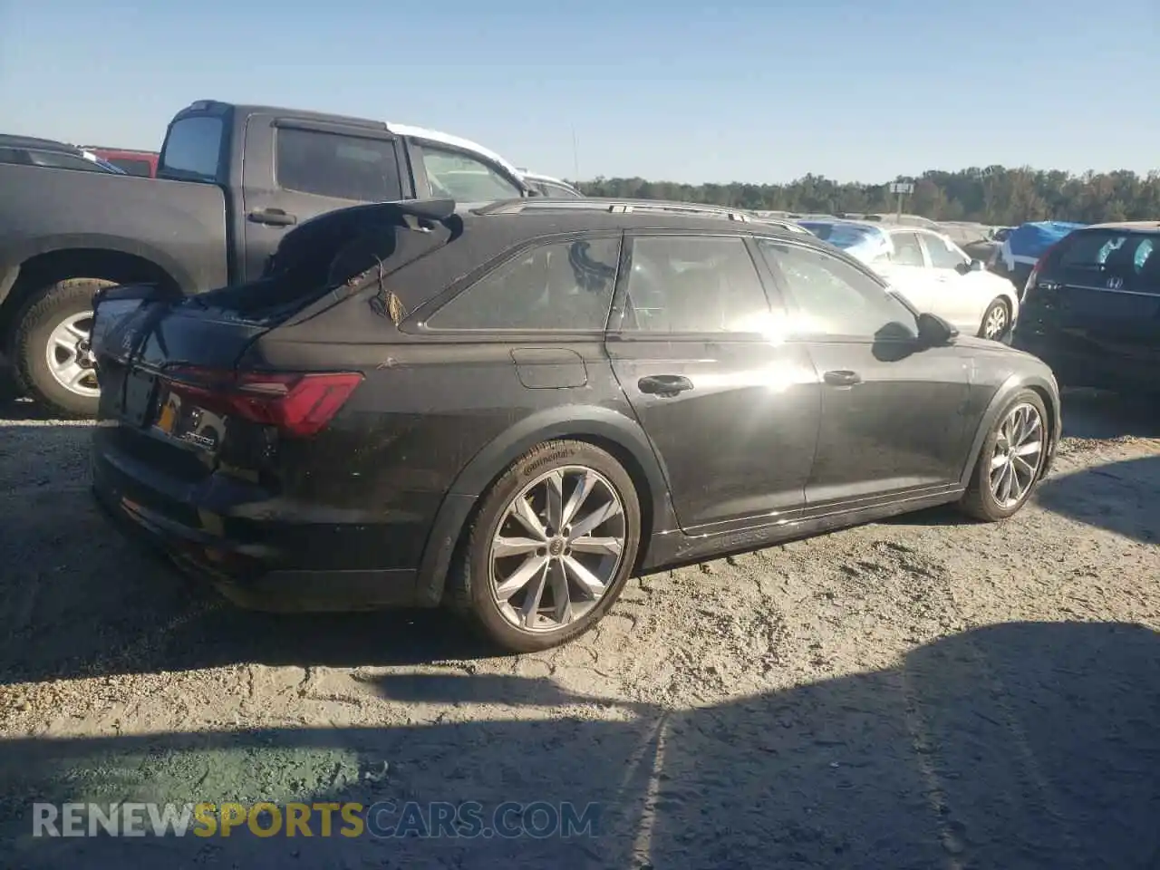 3 Photograph of a damaged car WAU92BF22RN012282 AUDI A6 2024