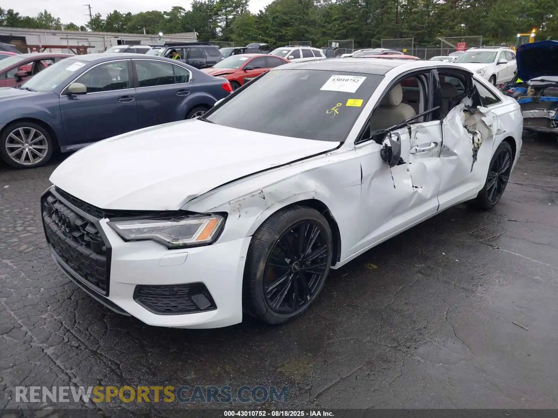 2 fotografías del automóvil dañado WAUD3BF23RN033598 AUDI A6 2024