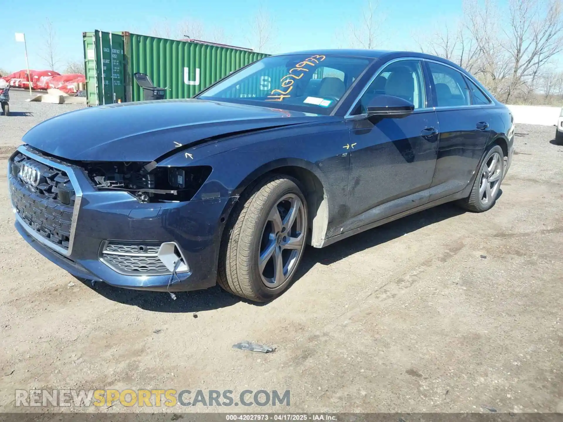 2 Photograph of a damaged car WAUD3BF23RN039157 AUDI A6 2024