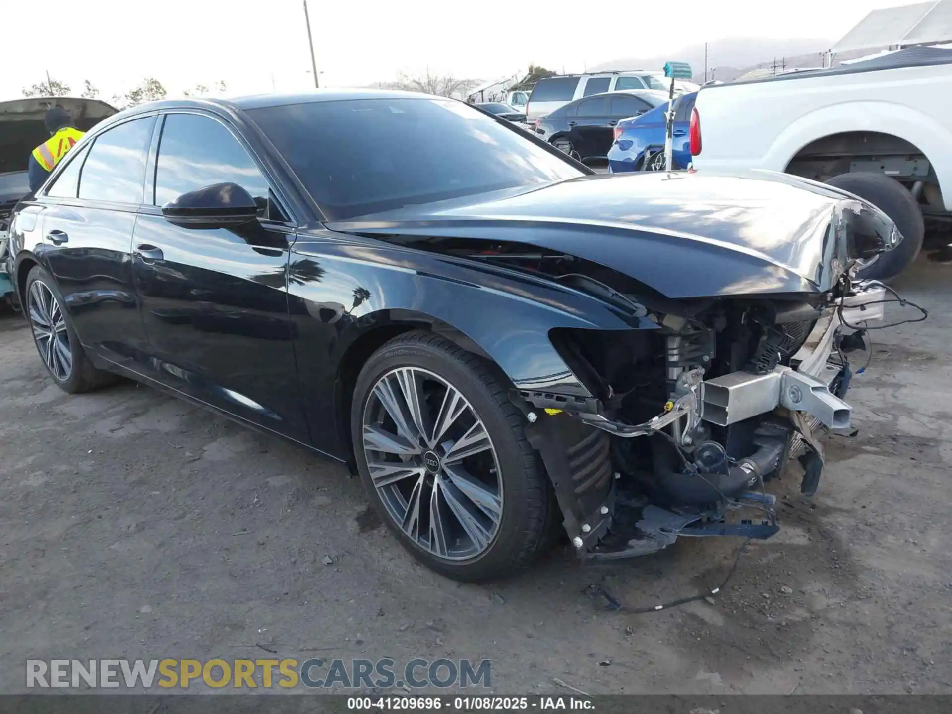 1 Photograph of a damaged car WAUD3BF29RN003120 AUDI A6 2024