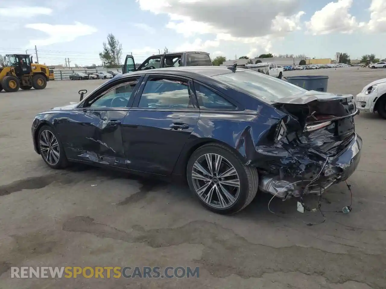 2 Photograph of a damaged car WAUD3BF2XRN012246 AUDI A6 2024