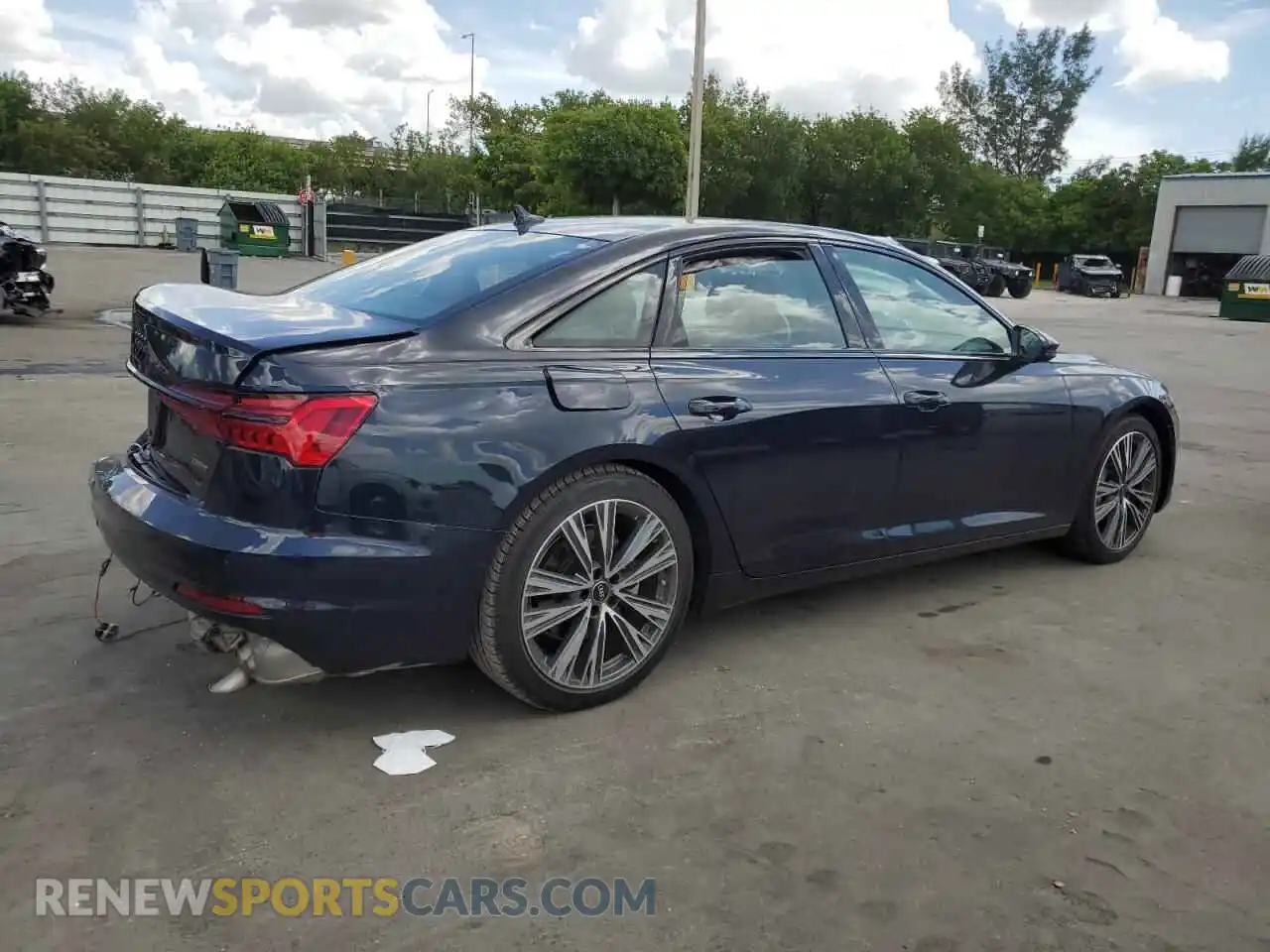 3 Photograph of a damaged car WAUD3BF2XRN012246 AUDI A6 2024
