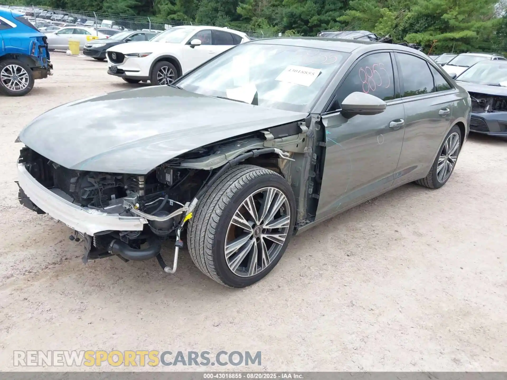 2 Photograph of a damaged car WAUE3BF20RN032400 AUDI A6 2024