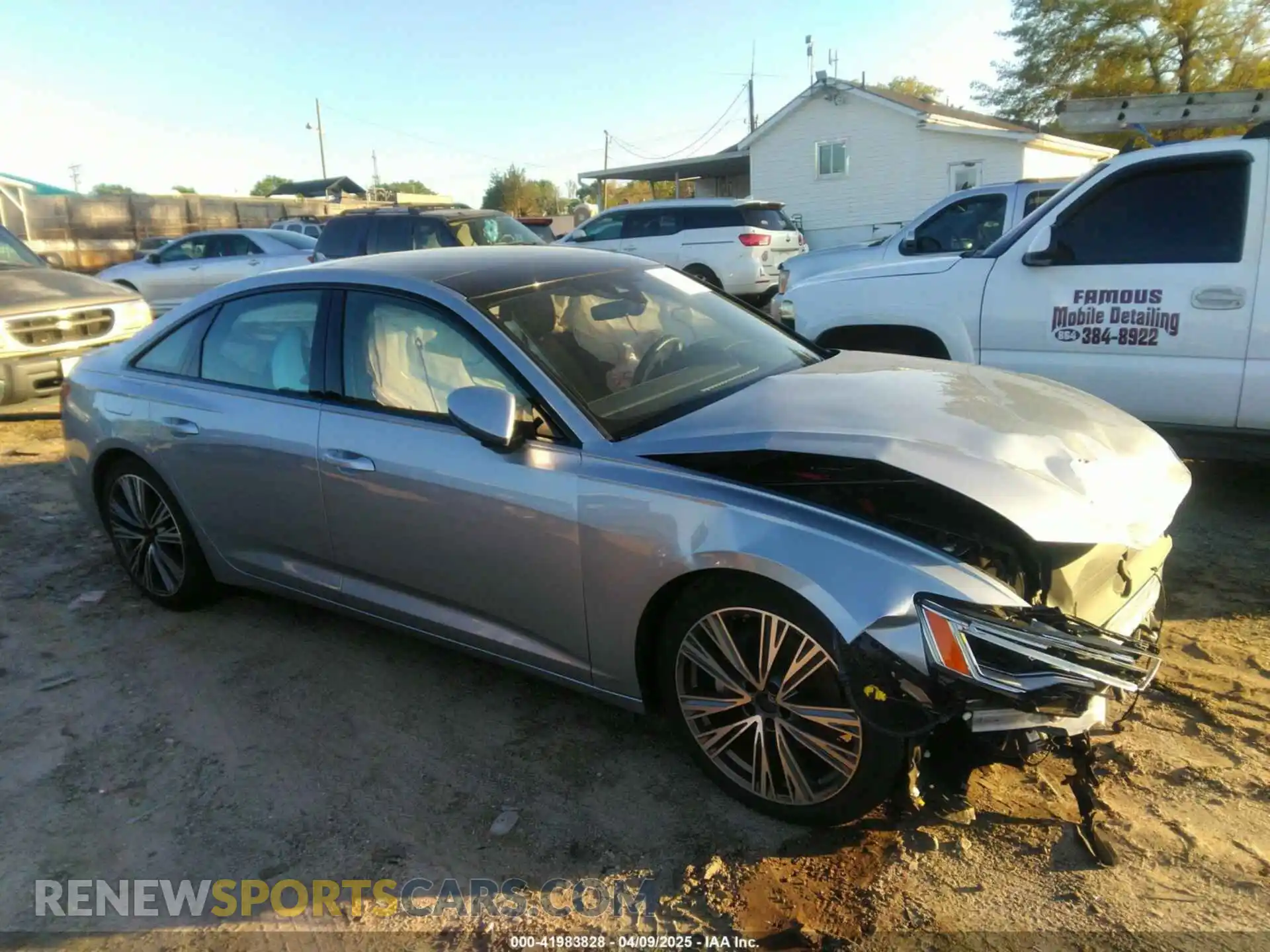1 Photograph of a damaged car WAUE3BF20RN032509 AUDI A6 2024