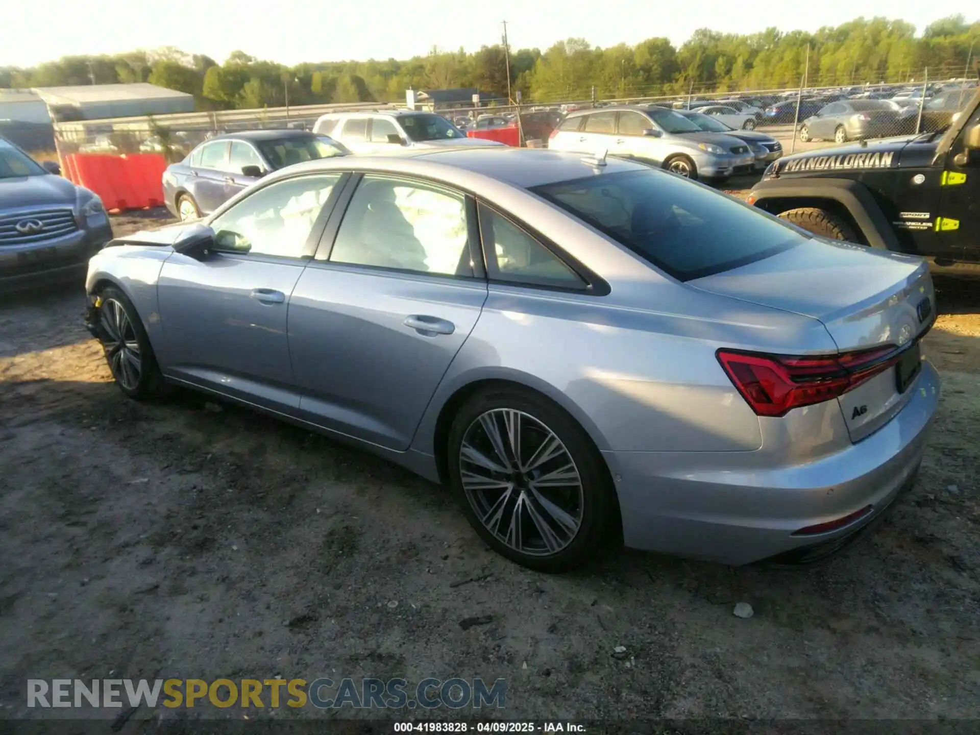3 Photograph of a damaged car WAUE3BF20RN032509 AUDI A6 2024