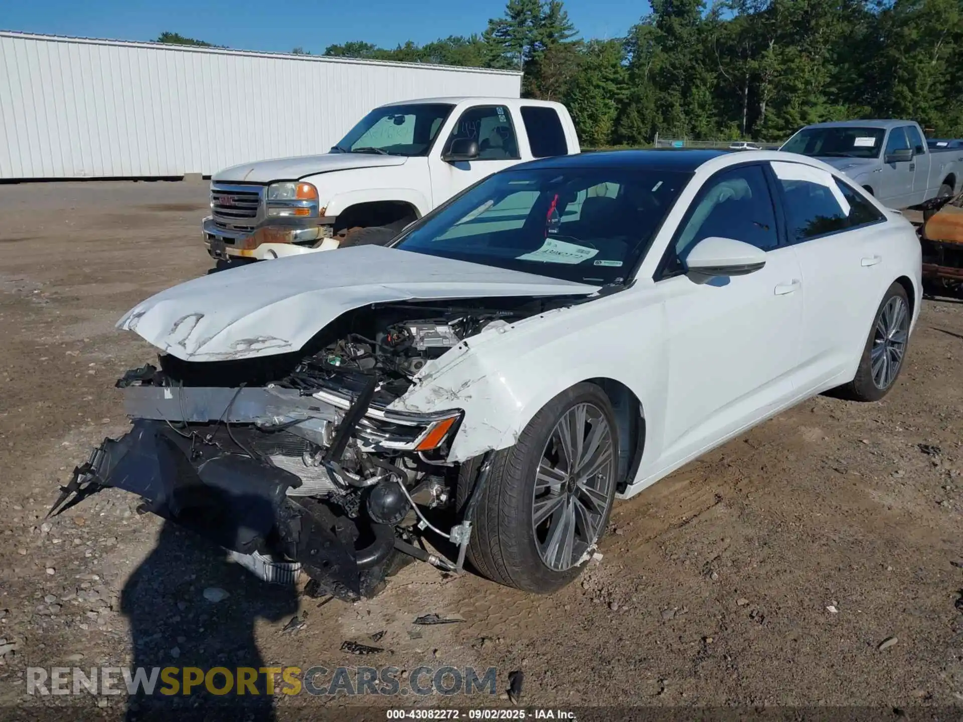2 Photograph of a damaged car WAUE3BF20RN038505 AUDI A6 2024