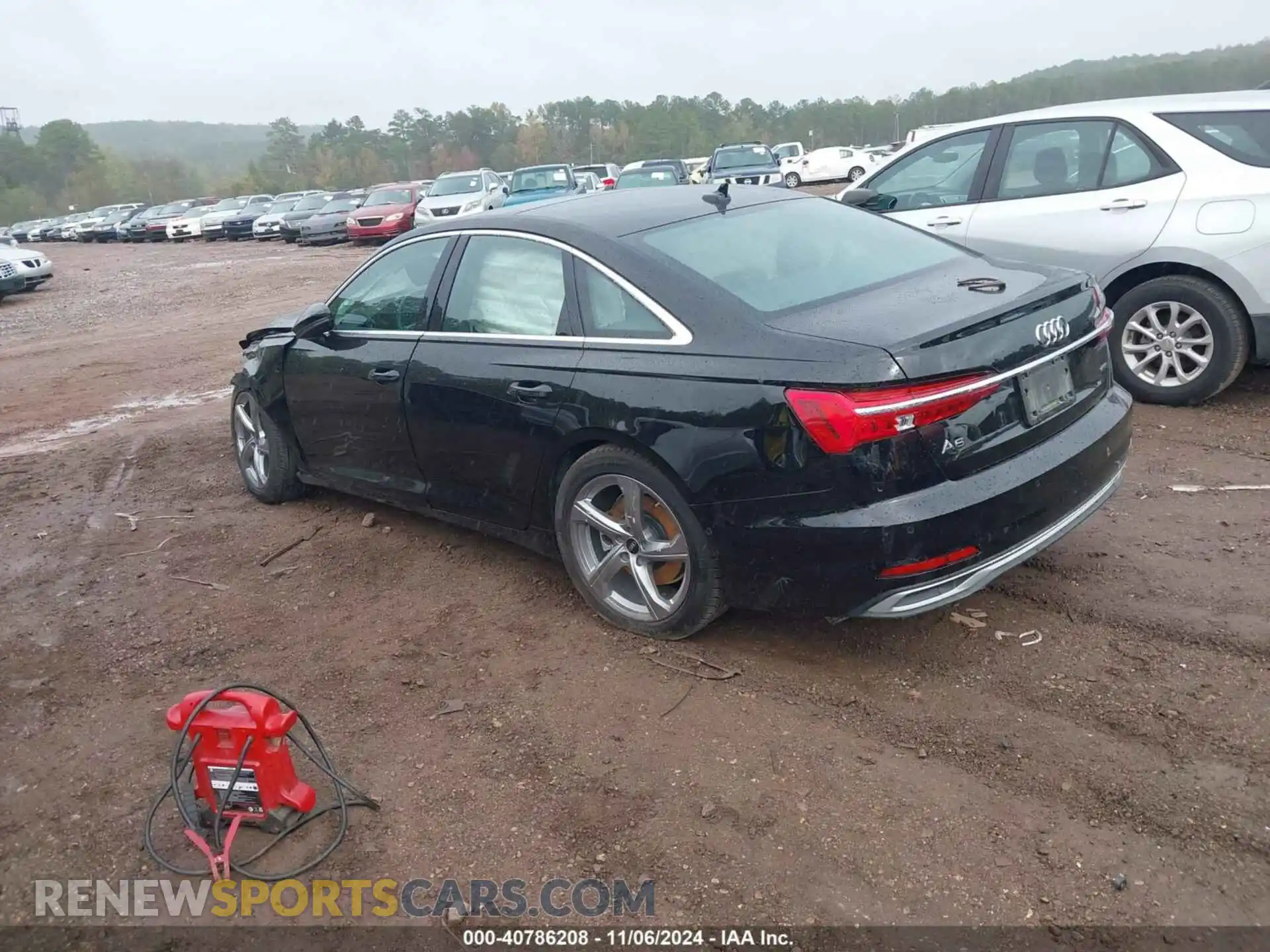 3 Photograph of a damaged car WAUE3BF21RN024452 AUDI A6 2024