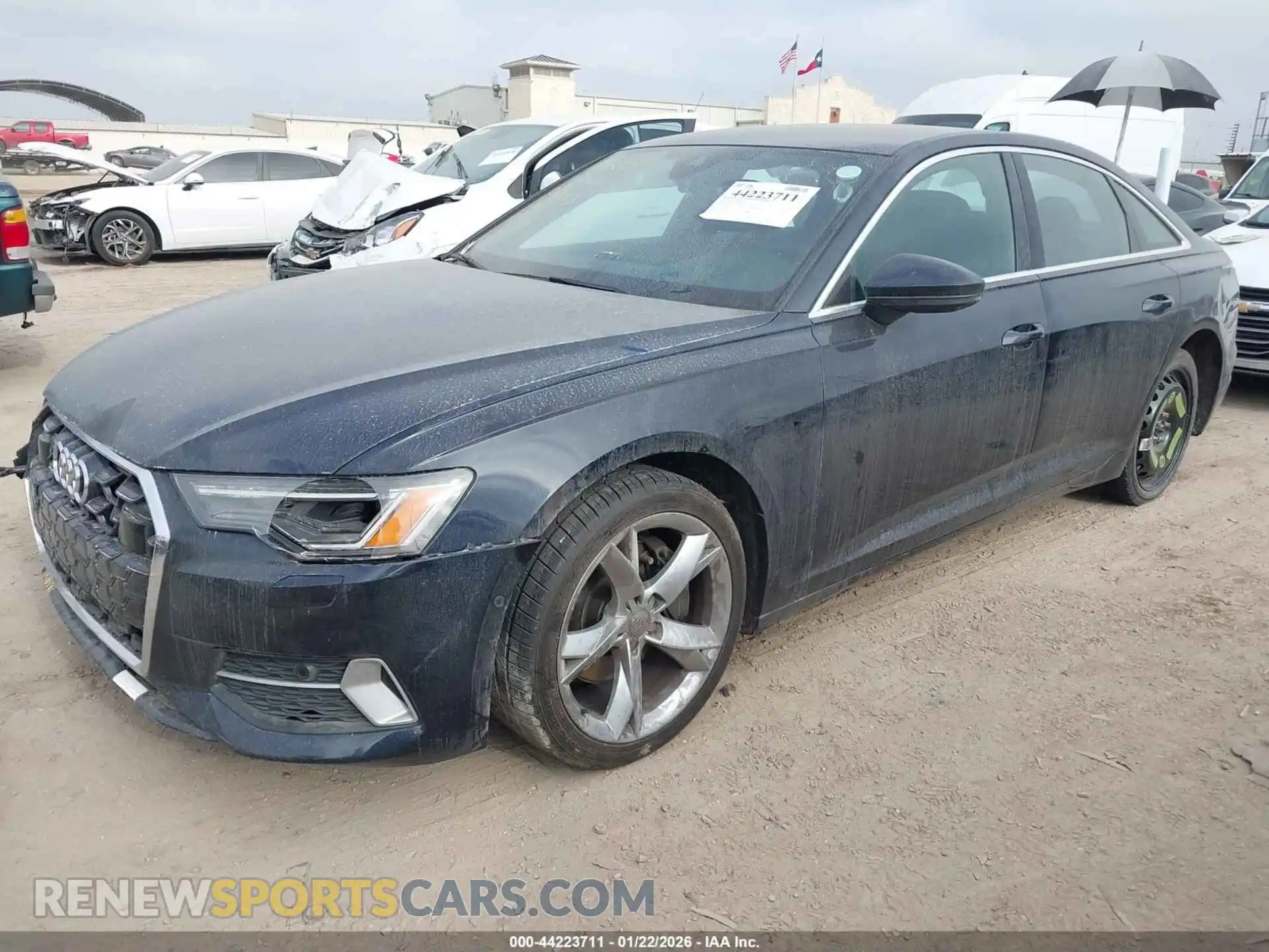 2 Photograph of a damaged car WAUE3BF21RN025147 AUDI A6 2024