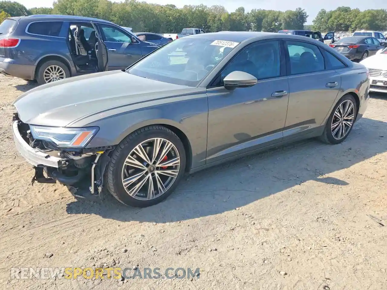 1 Photograph of a damaged car WAUE3BF22RN058688 AUDI A6 2024