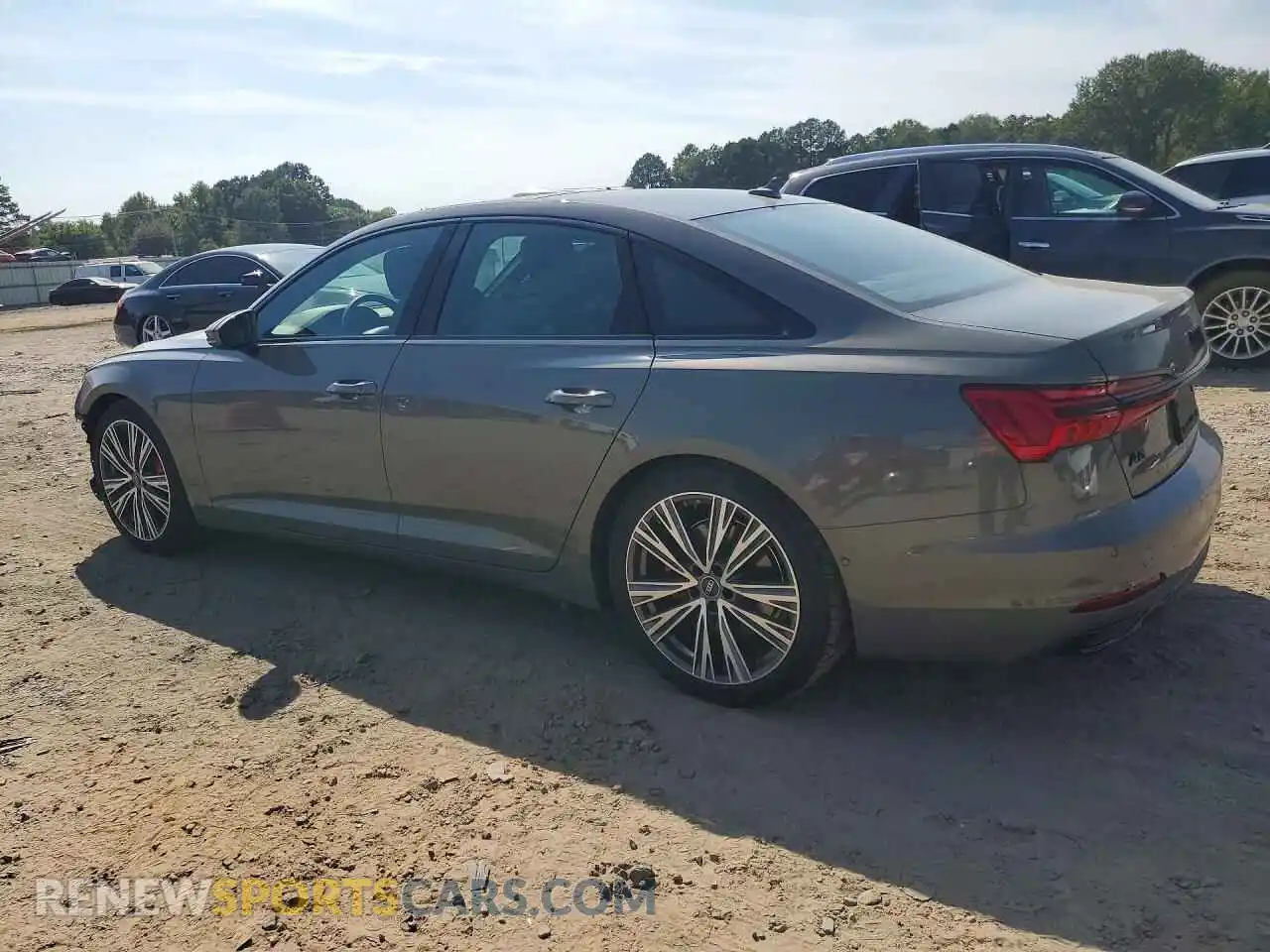 2 Photograph of a damaged car WAUE3BF22RN058688 AUDI A6 2024