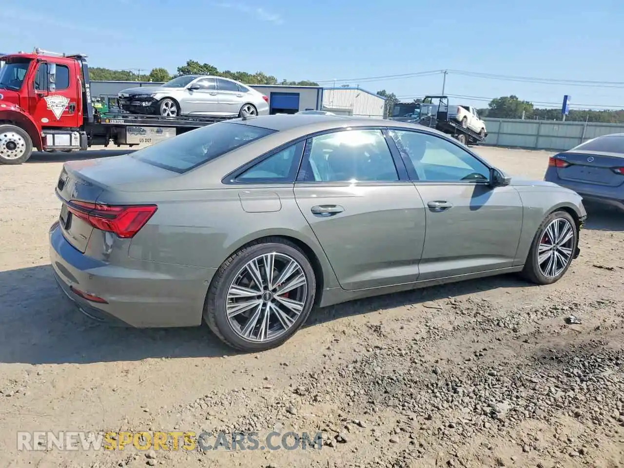 3 Photograph of a damaged car WAUE3BF22RN058688 AUDI A6 2024