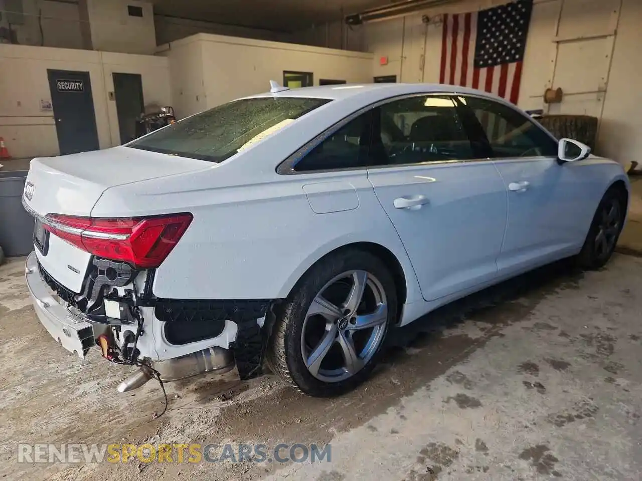 3 Photograph of a damaged car WAUE3BF23RN009998 AUDI A6 2024