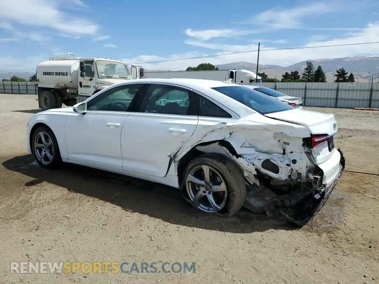 2 Photograph of a damaged car WAUE3BF23RN025926 AUDI A6 2024