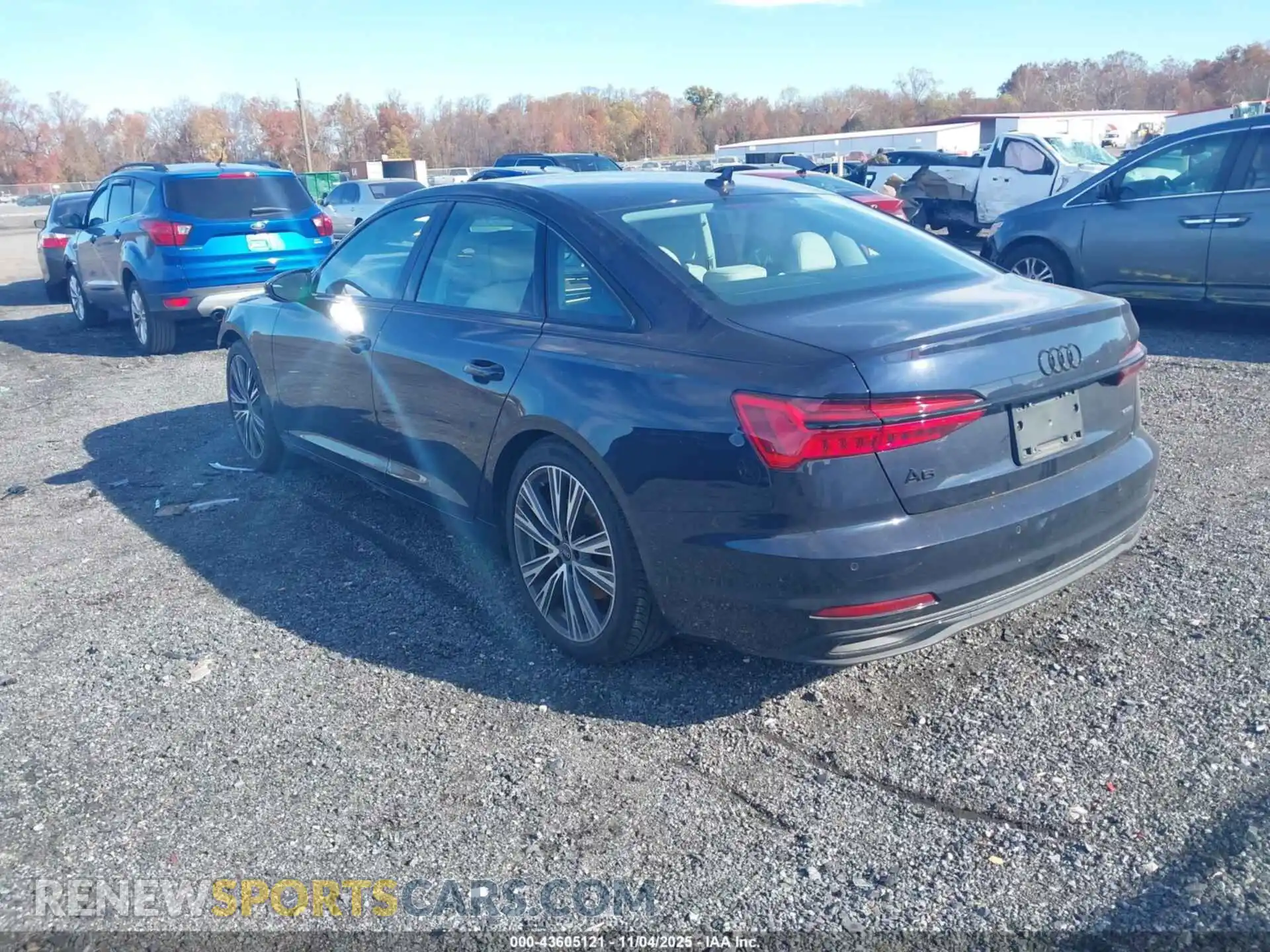 3 fotografías del automóvil dañado WAUE3BF23RN040328 AUDI A6 2024