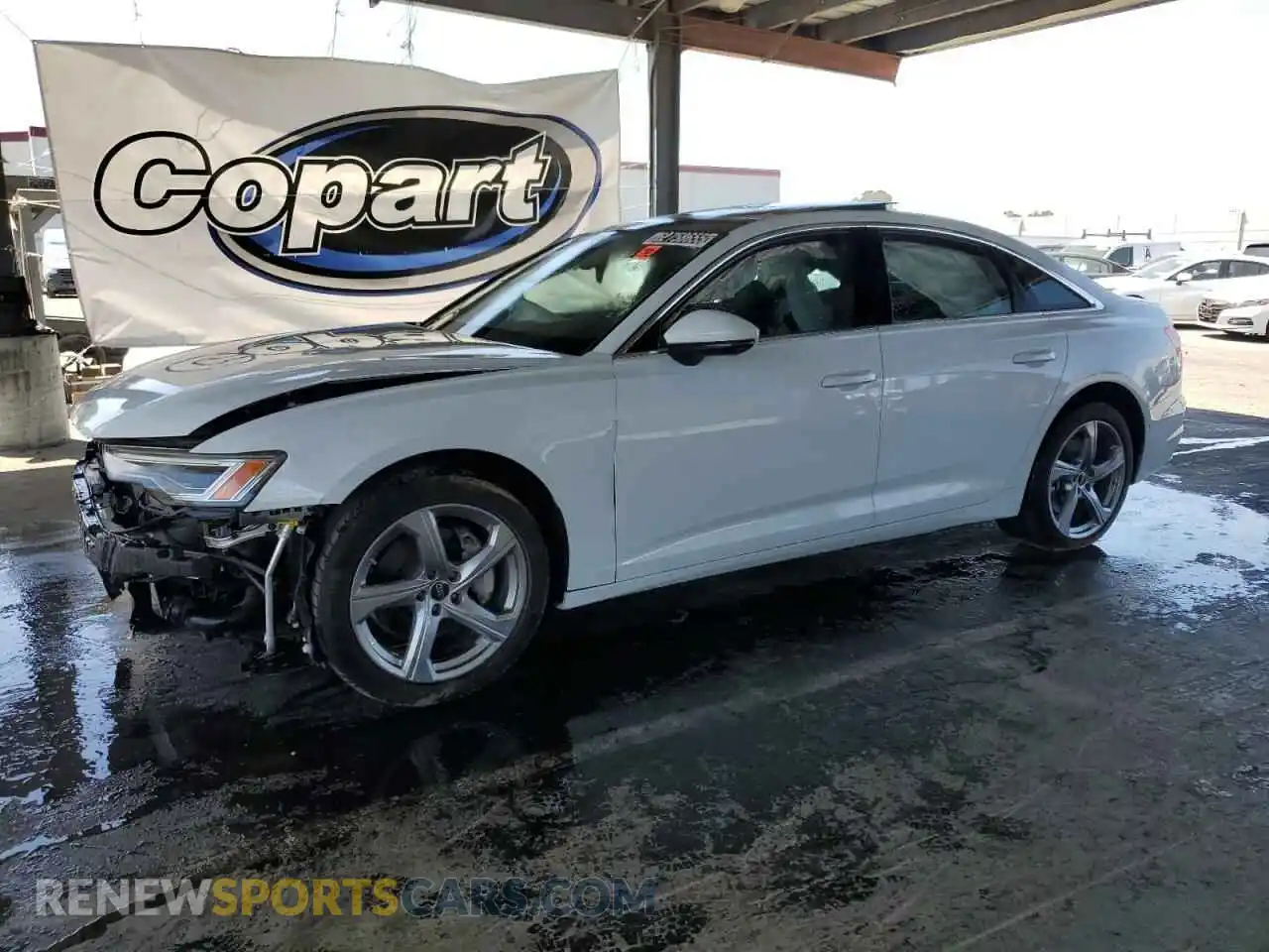 1 Photograph of a damaged car WAUE3BF24RN037518 AUDI A6 2024