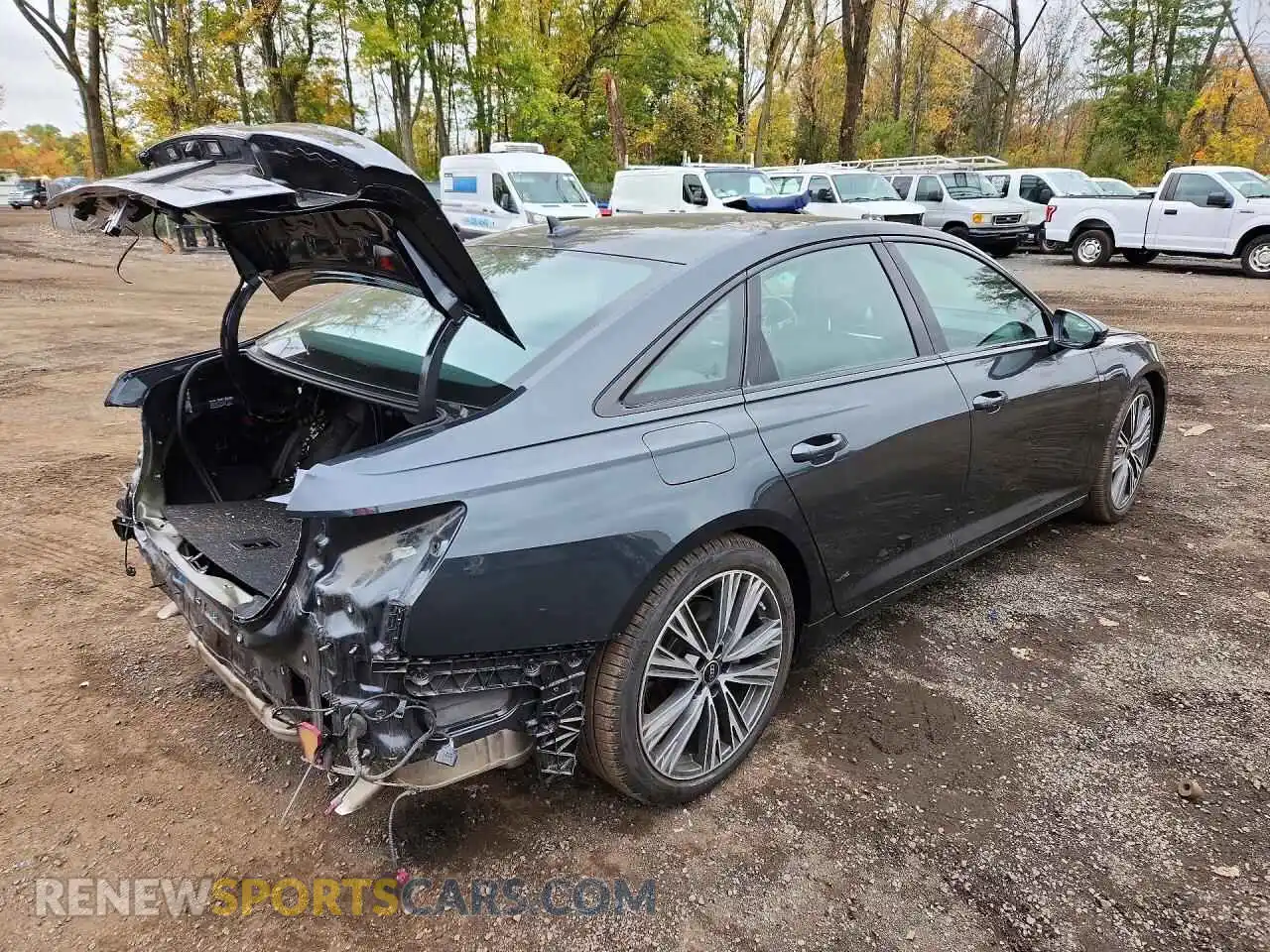 3 Photograph of a damaged car WAUE3BF25RN009338 AUDI A6 2024