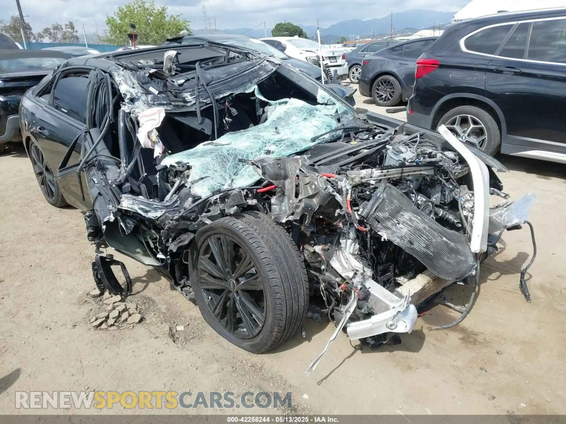 1 Photograph of a damaged car WAUE3BF25RN058281 AUDI A6 2024