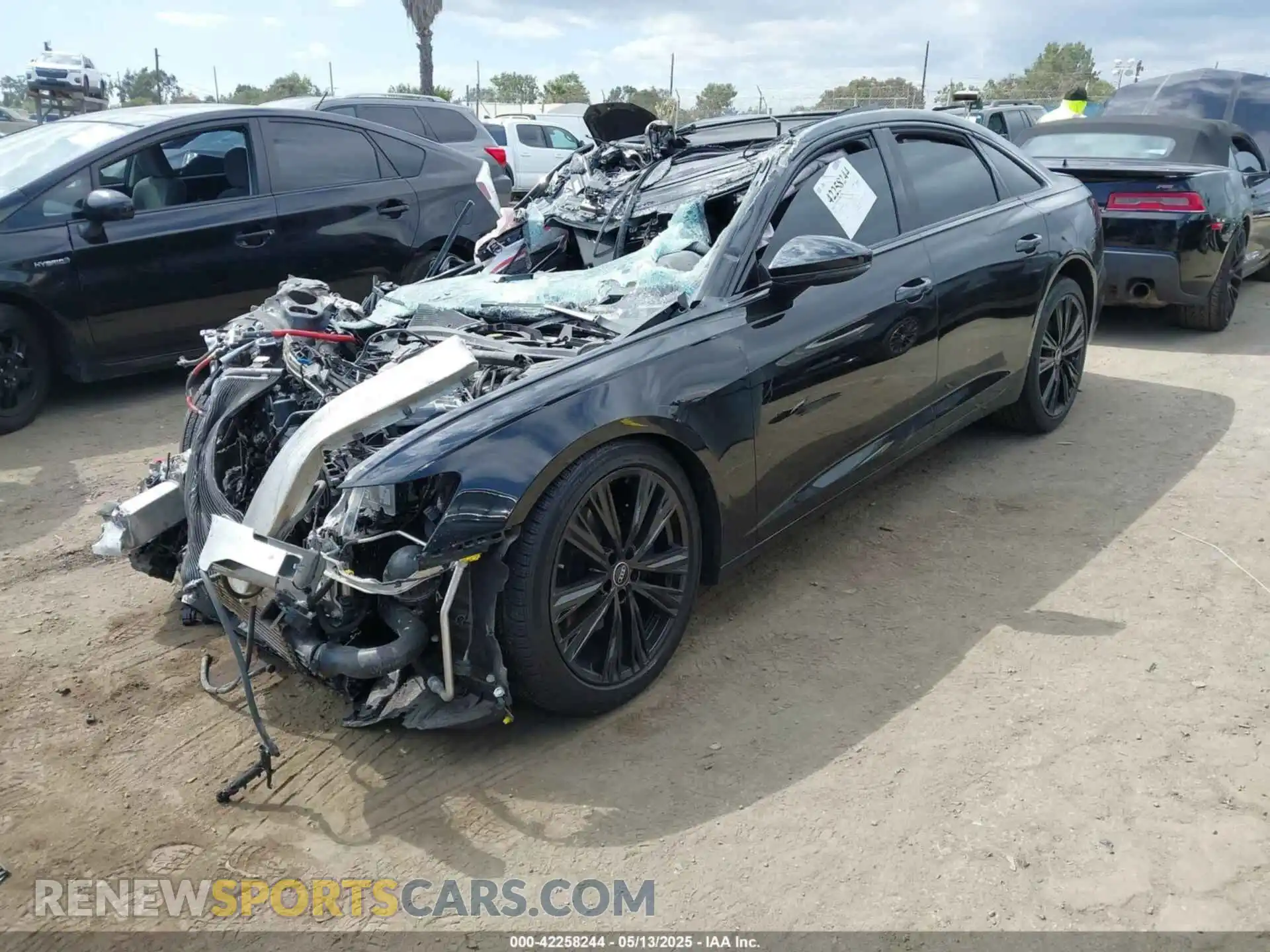 2 Photograph of a damaged car WAUE3BF25RN058281 AUDI A6 2024