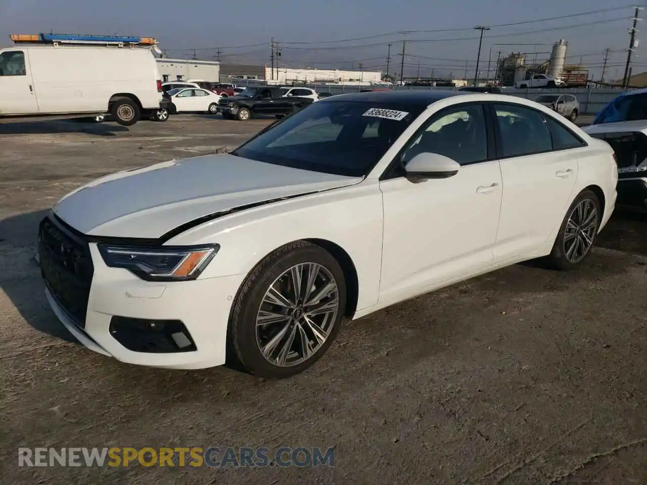 1 Photograph of a damaged car WAUE3BF29RN004336 AUDI A6 2024