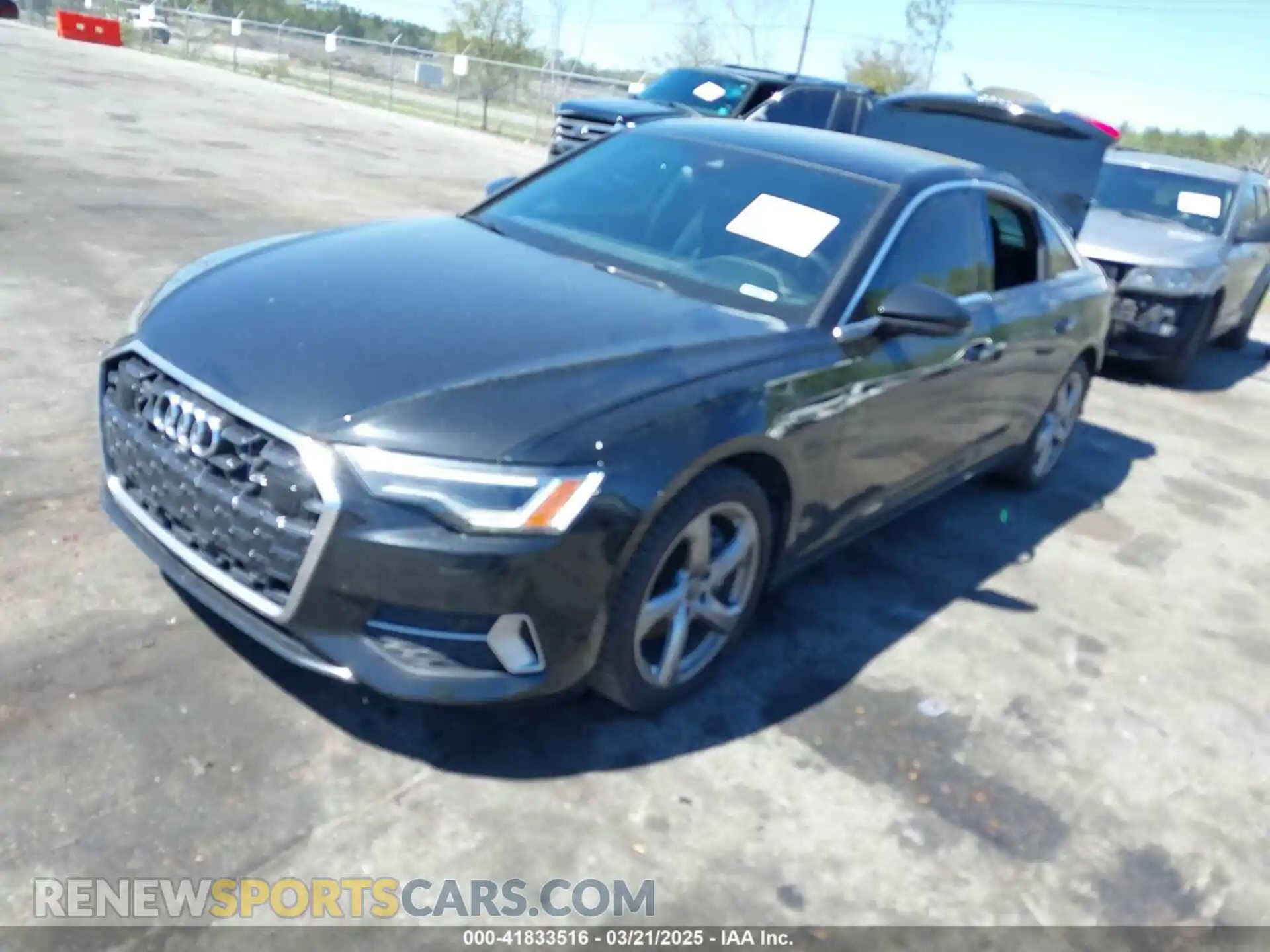 2 Photograph of a damaged car WAUE3BF29RN005518 AUDI A6 2024