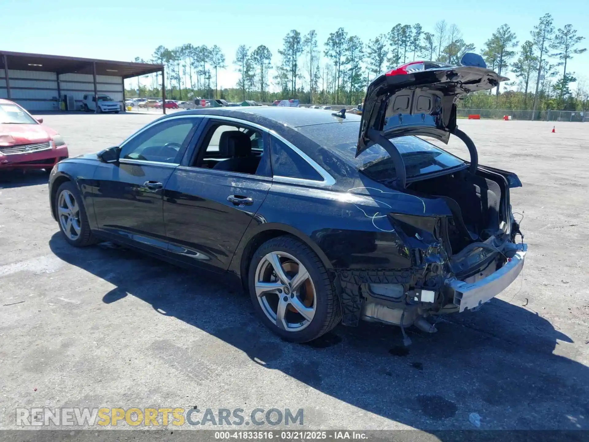 3 Photograph of a damaged car WAUE3BF29RN005518 AUDI A6 2024