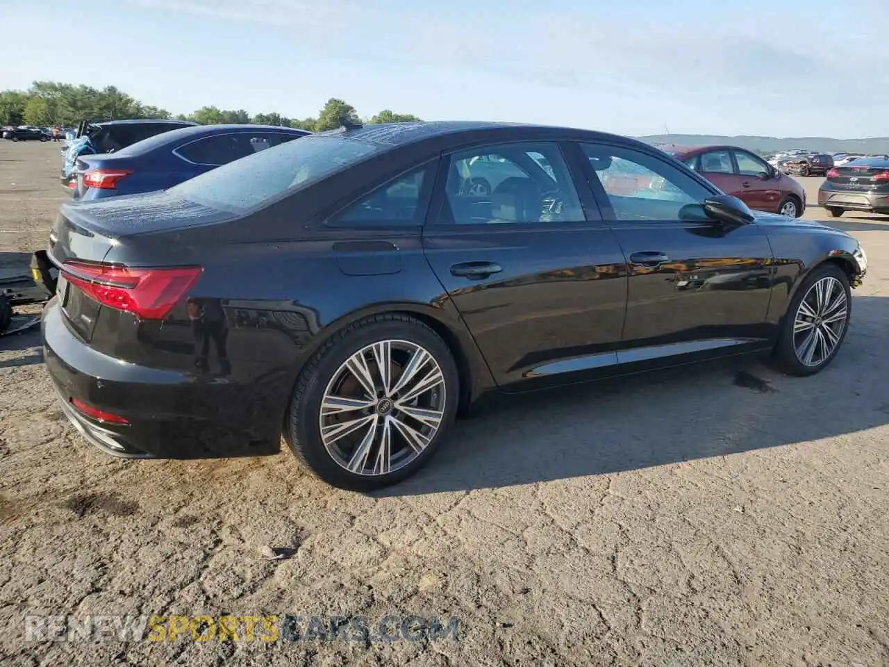 3 Photograph of a damaged car WAUE3BF2XRN016351 AUDI A6 2024