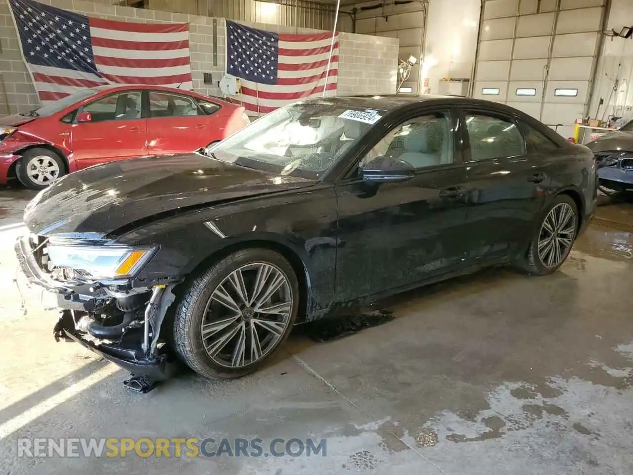 1 Photograph of a damaged car WAUE3BF2XRN035384 AUDI A6 2024