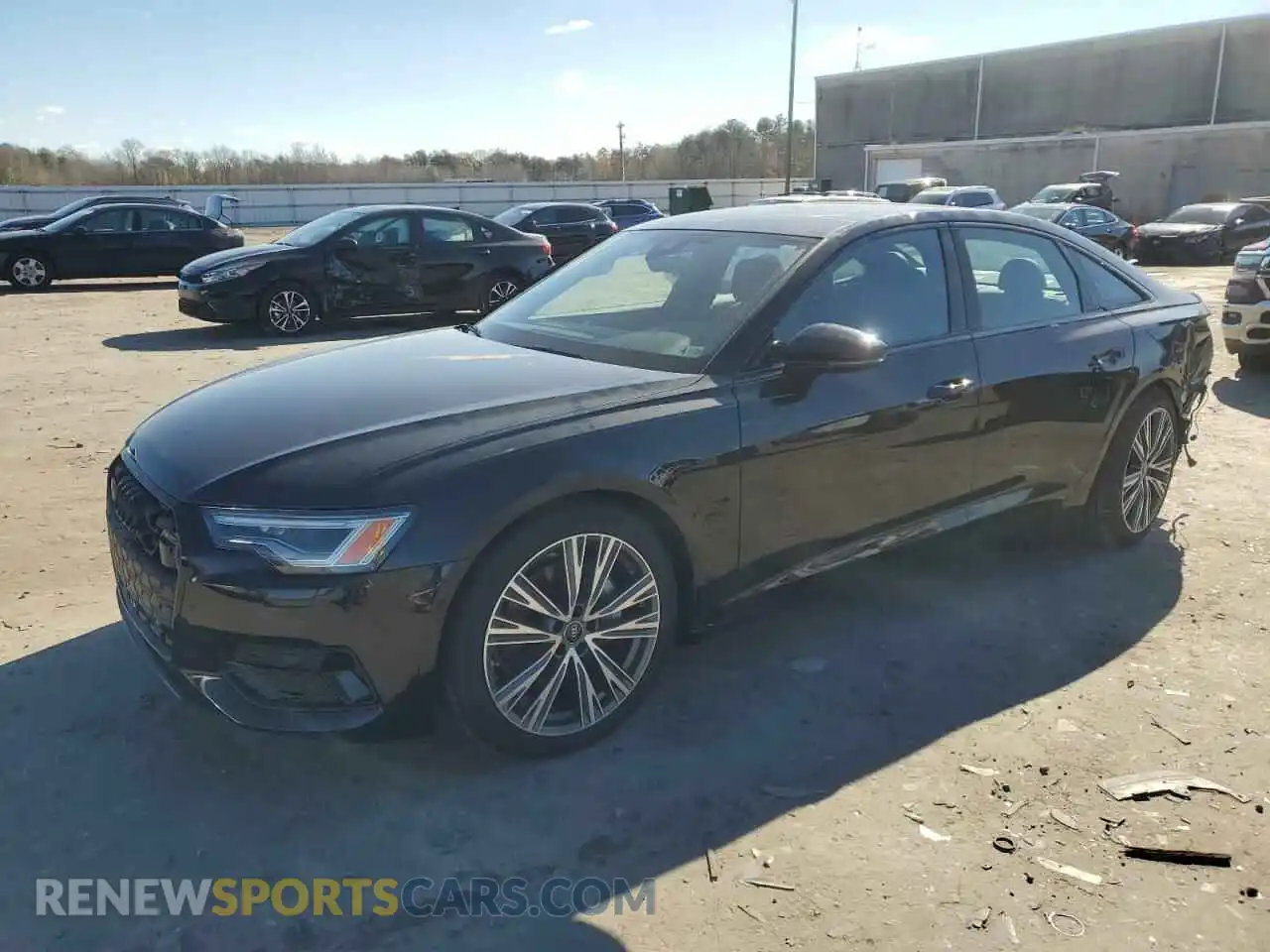 1 Photograph of a damaged car WAUE3BF2XRN036647 AUDI A6 2024