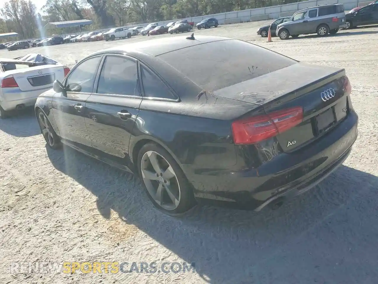 2 Photograph of a damaged car WAUHGAFCXEN096376 AUDI A6 2024