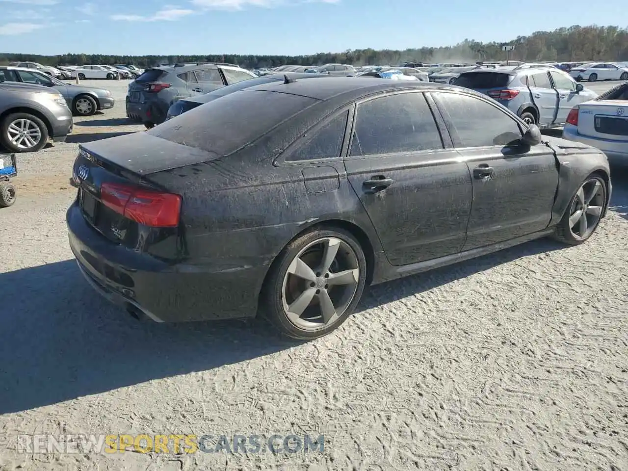 3 Photograph of a damaged car WAUHGAFCXEN096376 AUDI A6 2024