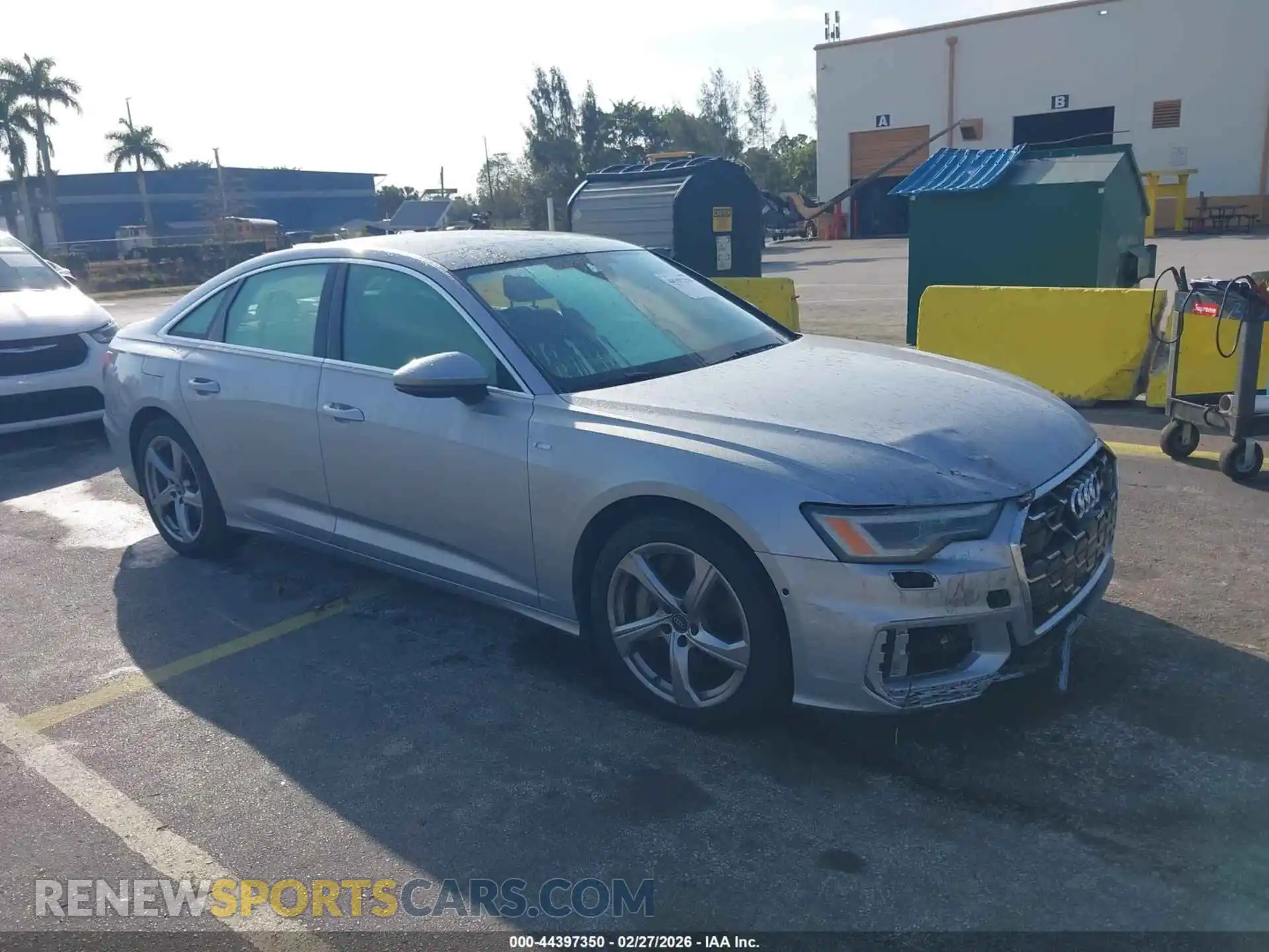 1 Photograph of a damaged car WAUL2BF20RN045478 AUDI A6 2024