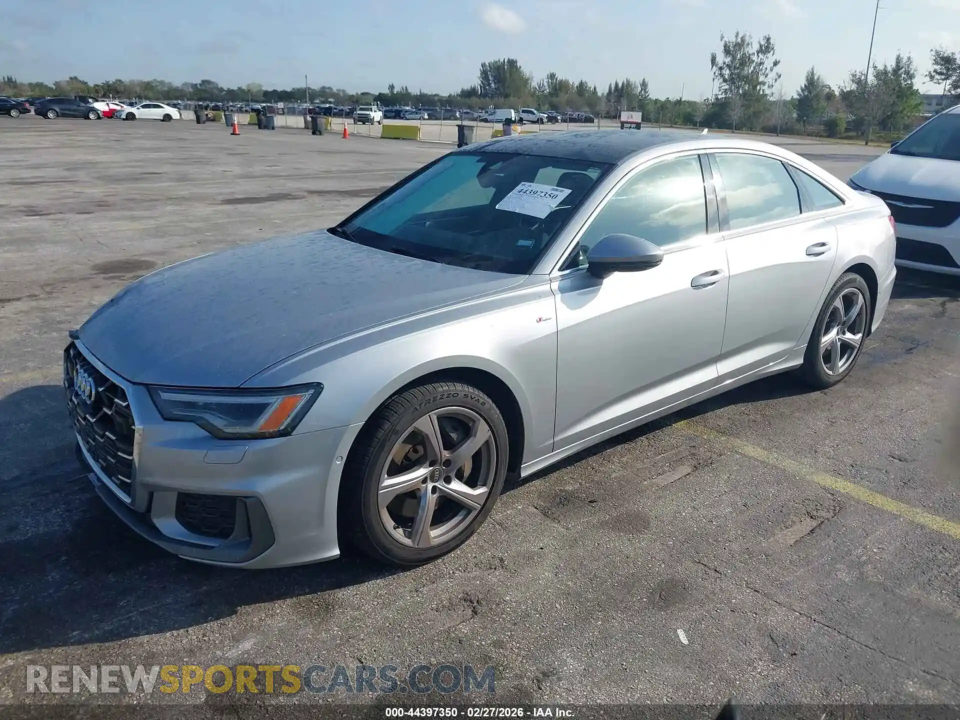 2 Photograph of a damaged car WAUL2BF20RN045478 AUDI A6 2024