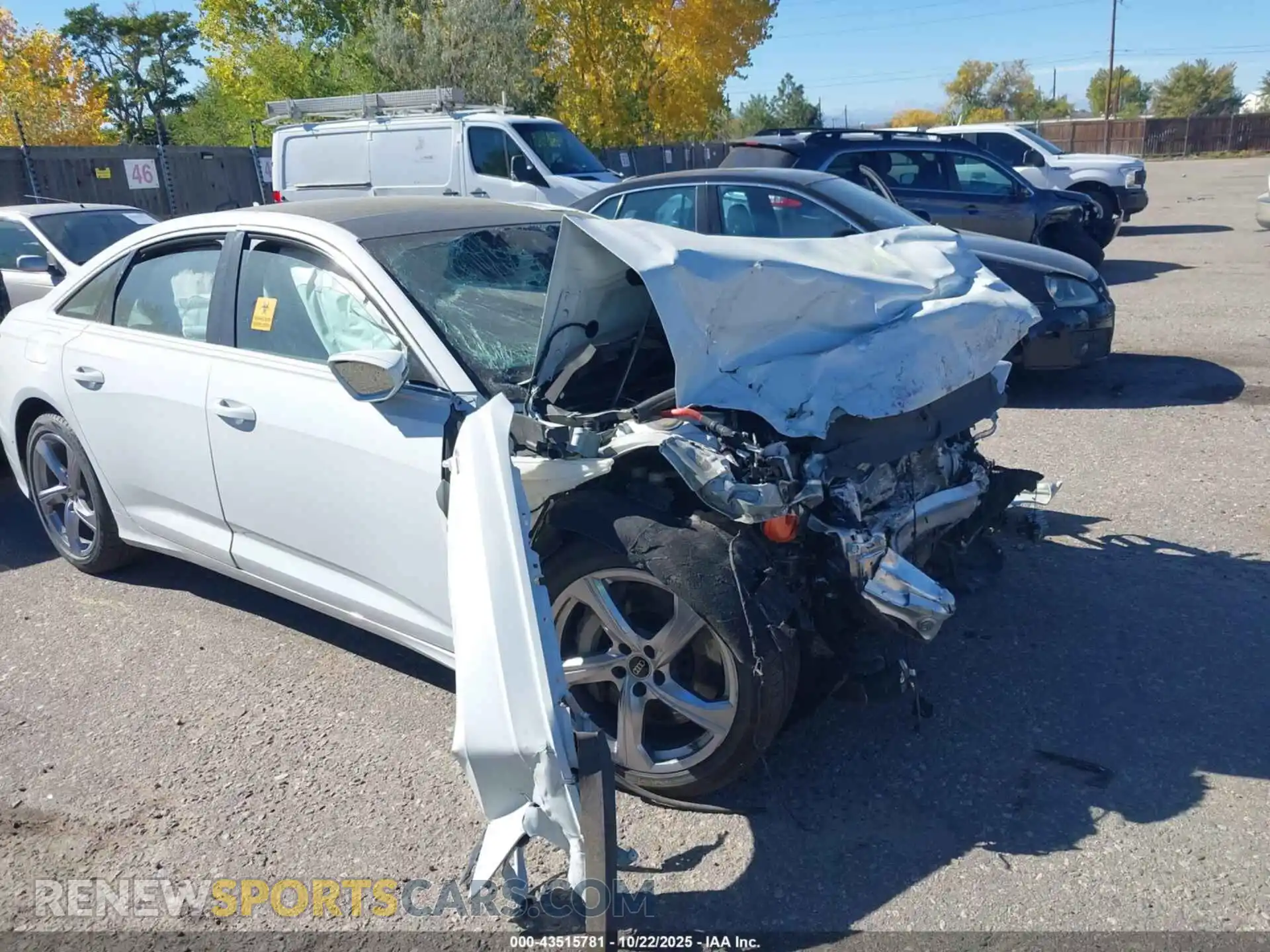 1 Photograph of a damaged car WAUL2BF20RN054259 AUDI A6 2024