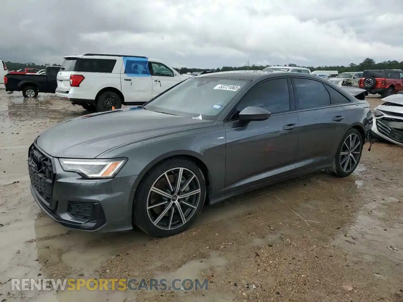 1 Photograph of a damaged car WAUL2BF21RN060653 AUDI A6 2024