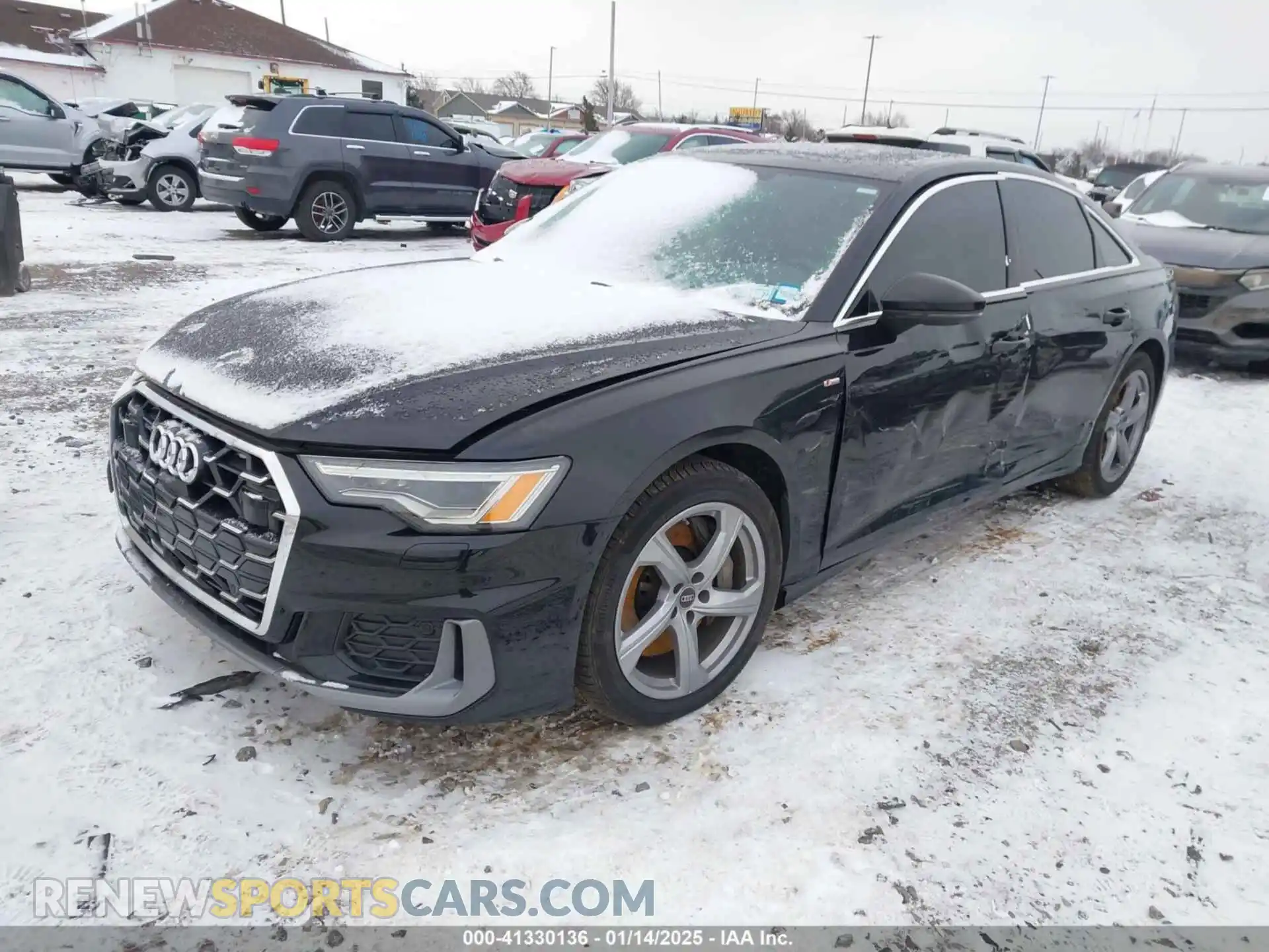 2 Photograph of a damaged car WAUL2BF24RN051087 AUDI A6 2024