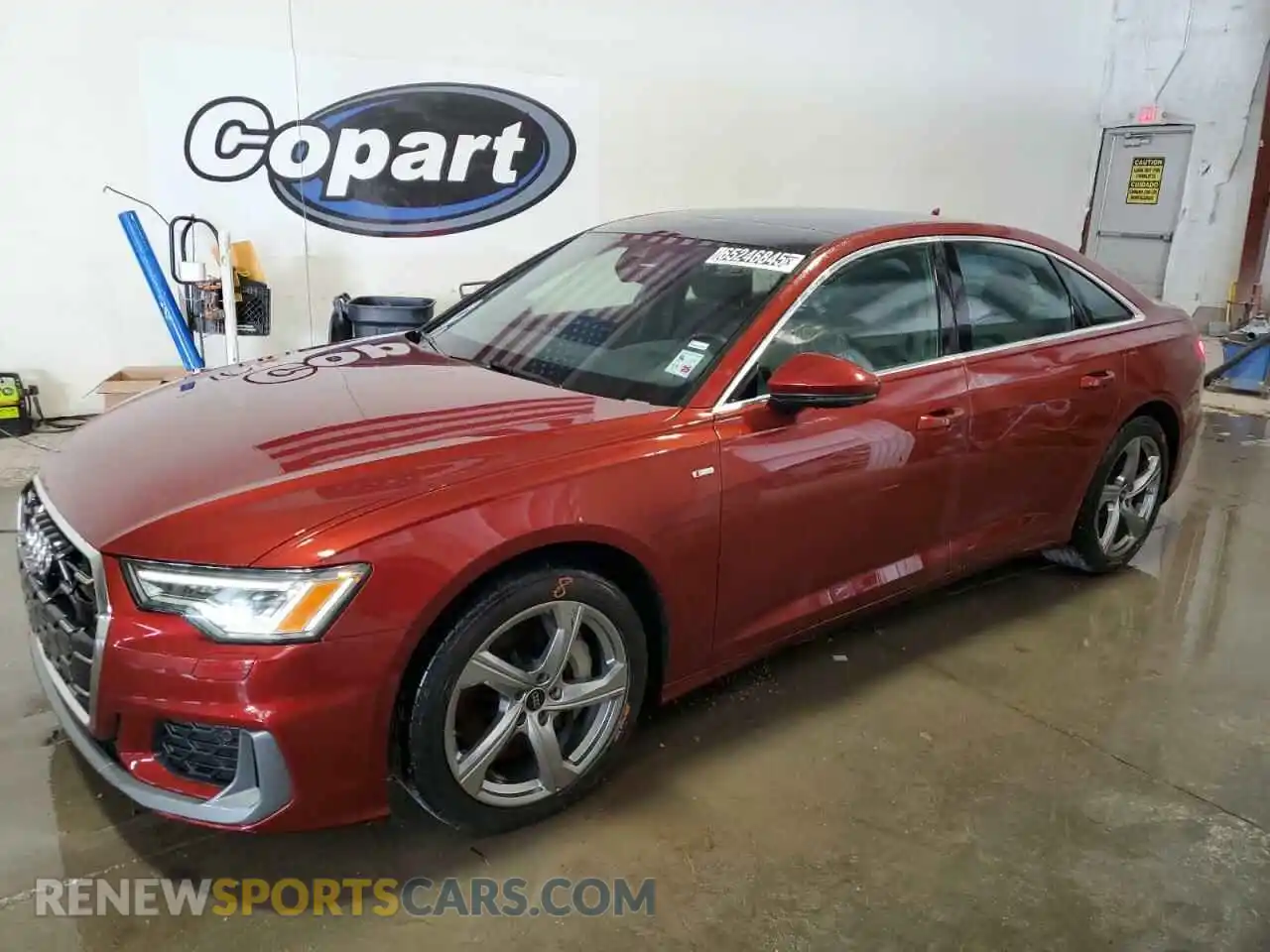 1 Photograph of a damaged car WAUL2BF27RN007973 AUDI A6 2024