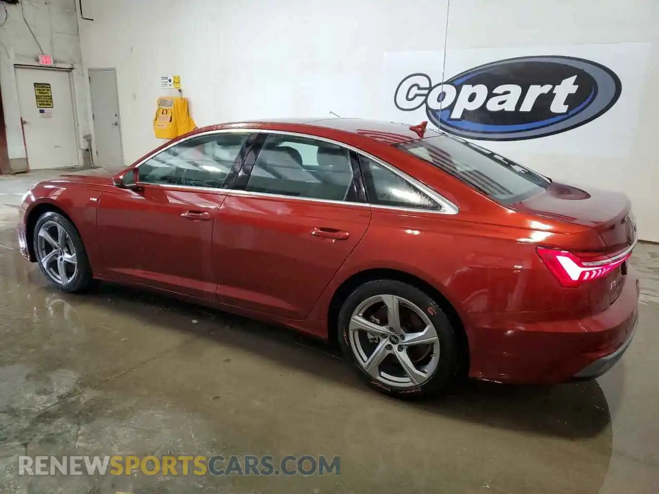 2 Photograph of a damaged car WAUL2BF27RN007973 AUDI A6 2024