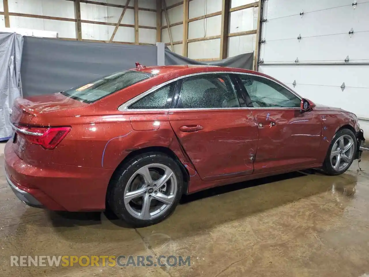 3 Photograph of a damaged car WAUL2BF27RN045638 AUDI A6 2024